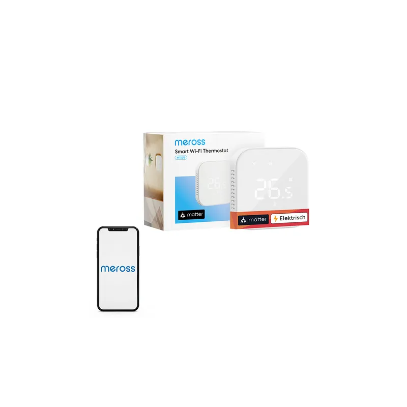 Inteligentny termostat WiFi Meross MTS215MA(EU) (Matter)